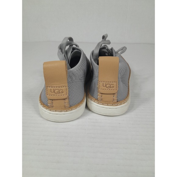 UGG Sidney Shoes  Knit Comfort Wedge Lace Up Sneakers Women Sz 5 - Picture 5 of 9